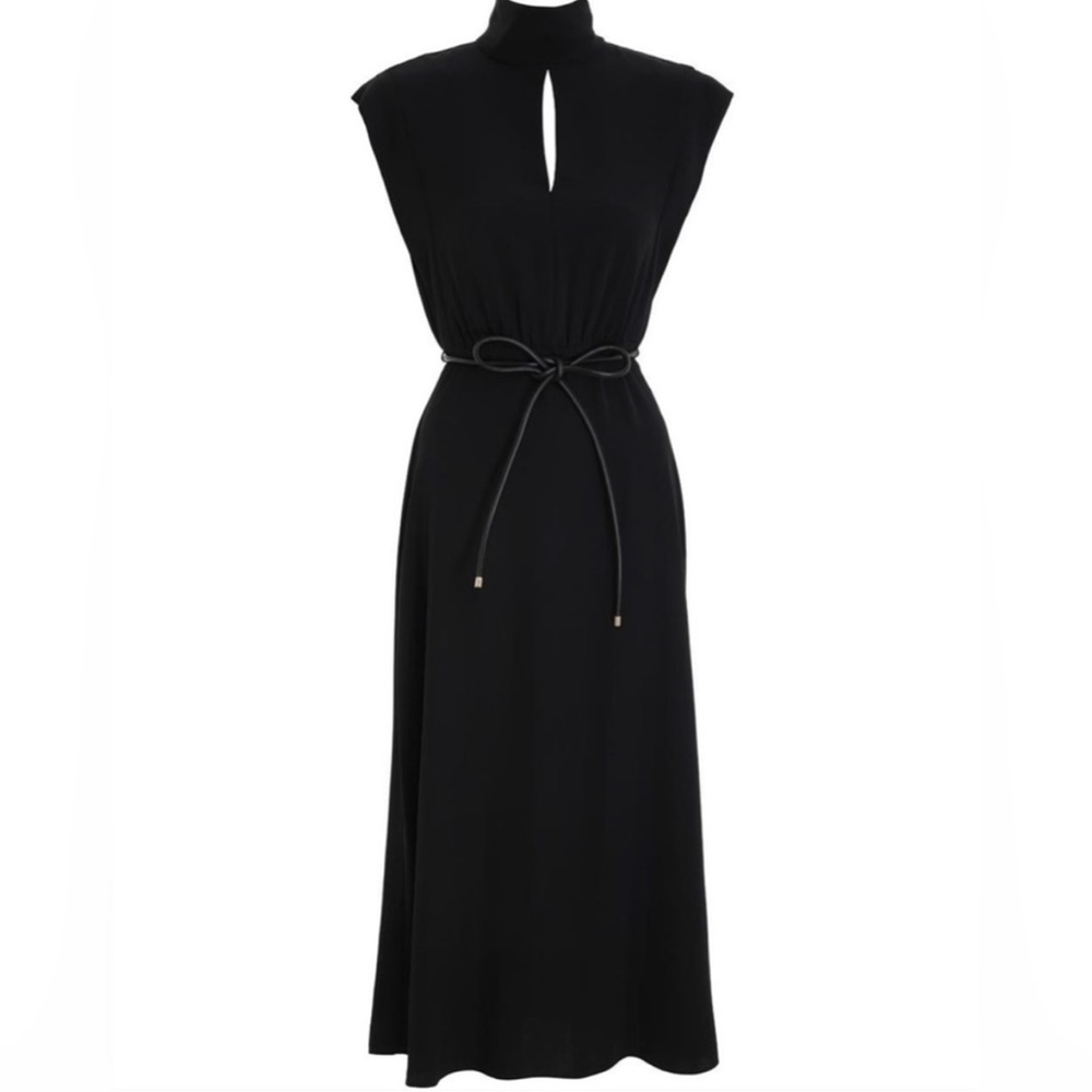 Zimmermann key hole belted dress
